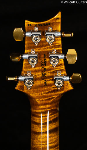 2022 PRS Wood Library Modern Eagle V Black Gold Stained Neck