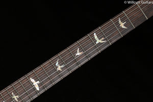 2022 PRS Wood Library Modern Eagle V Black Gold Stained Neck