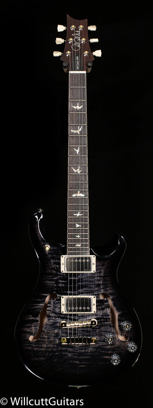 2022 PRS McCarty 594 Hollowbody II Custom Color Dark Charcoal Smokewrap Burst (955)