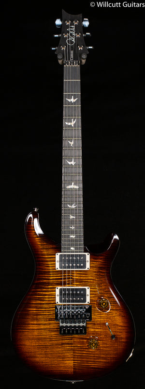 2022 PRS Custom 24 Floyd Black Gold Wrap 10 Top (427)