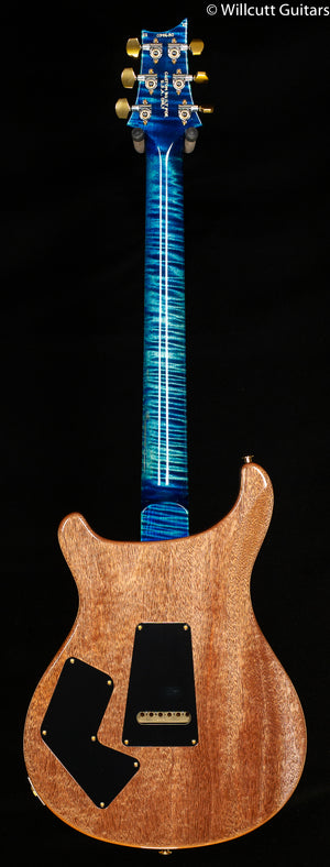 PRS Wood Library Modern Eagle V River Blue Stained Flame Maple Neck (680)