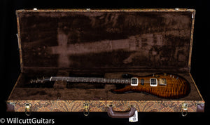 PRS Wood Library Modern Eagle V Black Gold Wraparound Burst Stained Flame Maple Neck (838)