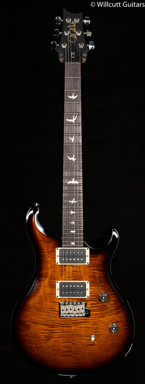 2022 PRS CE 24 Custom Color Sunburst Satin Black Neck (116)
