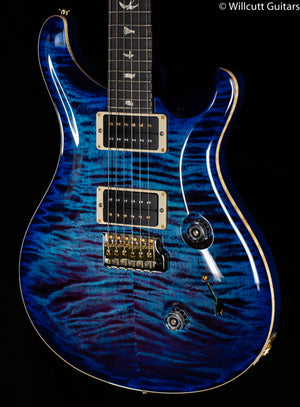 PRS Custom 24 Flame Maple 10 Top Violet Blueburst (220)