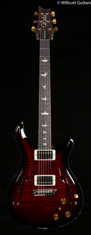 PRS Hollowbody II Piezo 10 Top Fire Red Burst Wrap (930)