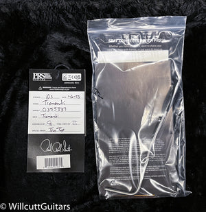 2023 PRS Tremonti Signature Faded Whale Blue 10 Top (337)