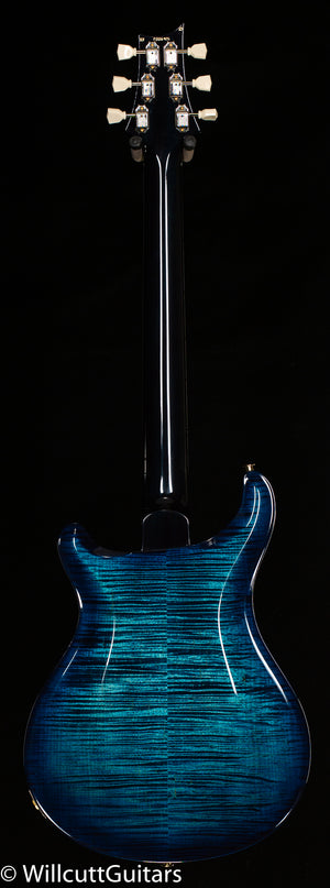2023 PRS McCarty 594 Hollowbody II Flame Maple 10 top Custom Color Cobalt Blue Wraparound Burst (401)