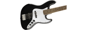Squier Affinity Series™ Jazz Bass®, Laurel Fingerboard, Black Bass Guitar