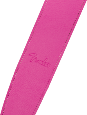 Fender Limited Leather Strap, Bubblegum