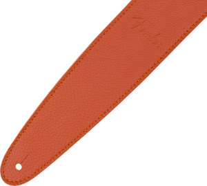 Fender Limited Leather Strap, Tangerine