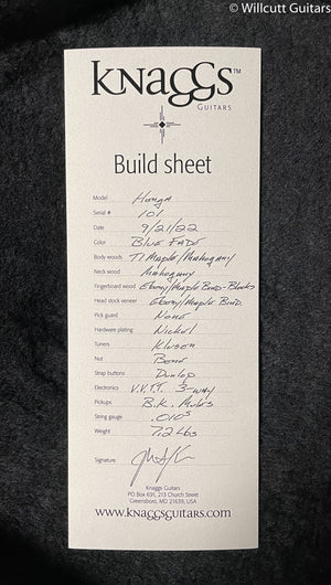 Knaggs Influence Series Honga Blue Fade Tier 1 (101)