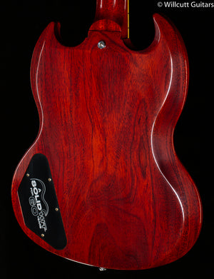 Gibson Custom Shop 60th Anniversary 1961 SG Les Paul Standard VOS Sideways Vibrola Cherry Red (871)