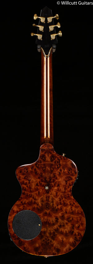 Rick Turner Model 1 Deluxe CP Featherweight Camphor Burl