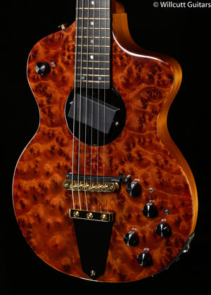 Rick Turner Model 1 Deluxe CP Featherweight Camphor Burl