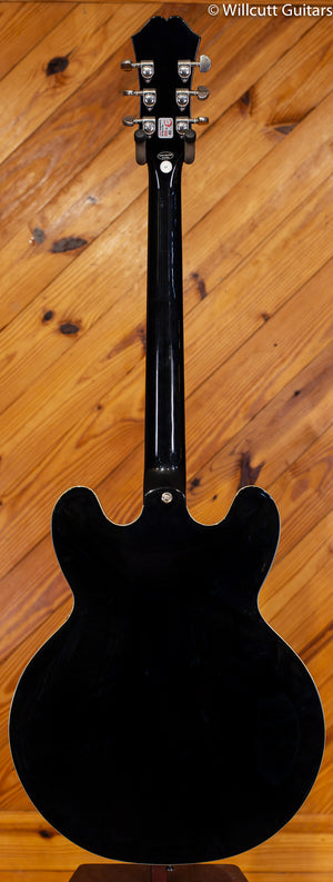 Epiphone Dot Ebony Chrome Hardware w/ Stetsbar Tremolo System DEMO