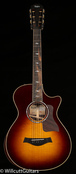 Taylor 812ce 12-Fret Grand Concert Radius Armrest Tobacco Sunburst (014)