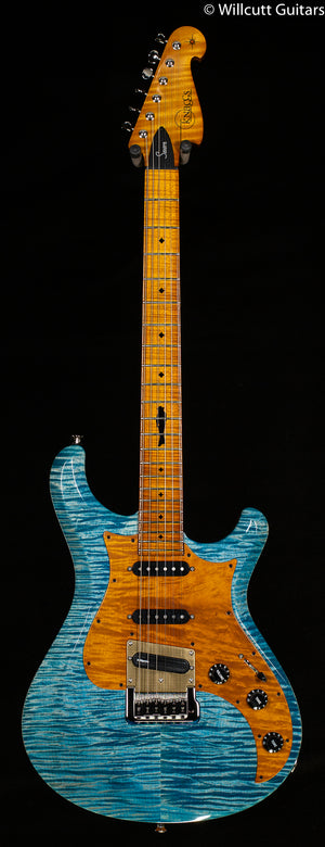 Knaggs Severn Trem Larry Mitchell Model Turquoise - Gloss