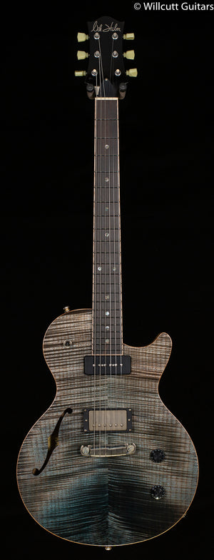 Nik Huber Krautster II Custom Grey Blue Semihollow