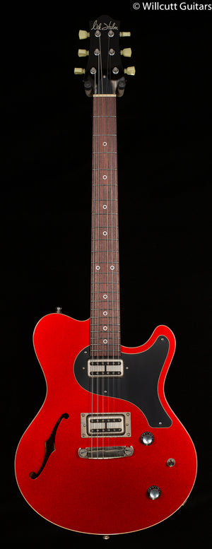 Nik Huber Surfmeister Semi-Hollow Candy Apple Red Highgloss Finish