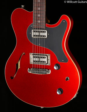 Nik Huber Surfmeister Semi-Hollow Candy Apple Red Highgloss Finish