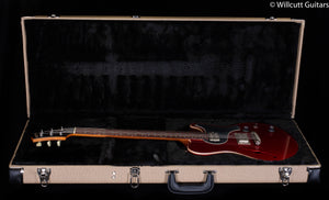 Nik Huber Surfmeister Semi-Hollow Candy Apple Red Highgloss Finish