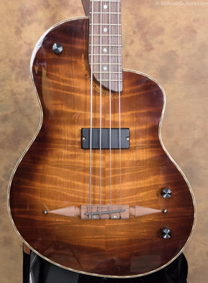 Rick Turner Renaissance RB-4 Bass Deuce Redwood USED Bass Guitar (568)