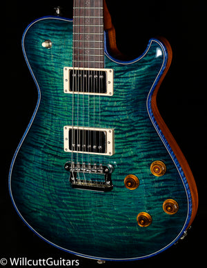 Knaggs Influence Kenai Blue GreenBurst w/Blue binding & T1 Maple top (615)