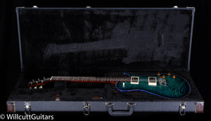 Knaggs Influence Kenai Blue GreenBurst w/Blue binding & T1 Maple top (615)