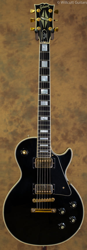Gibson Vintage 1974 Les Paul Custom, Ebony OHSC Used