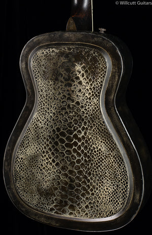 Trussart SteelReso Gator Snakeskin Cream Black (055)