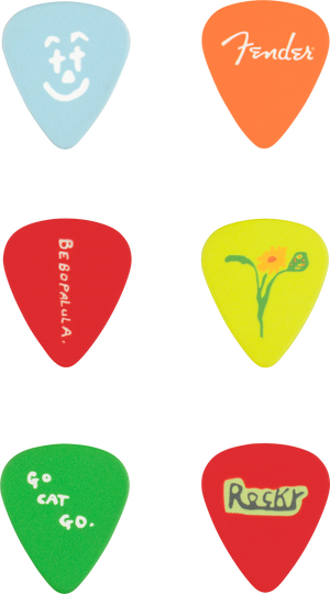 Fender George Harrison Rocky Pick Tin, Medium (6)