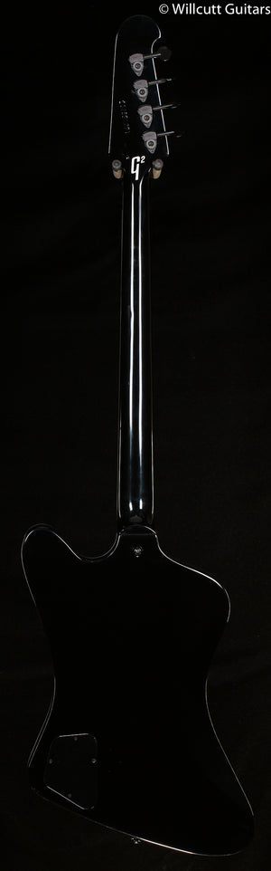 Gibson Gene Simmons G2 Thunderbird Ebony Mirror Bass Guitar (021)