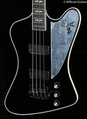 Gibson Gene Simmons G2 Thunderbird Ebony Mirror Bass Guitar (021)