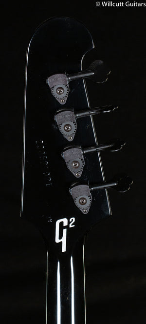 Gibson Gene Simmons G2 Thunderbird Ebony Mirror Bass Guitar (021)