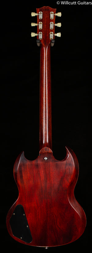 Gibson Custom Shop 1964 SG Standard Reissue Maestro Ultra Light Aged Cherry Red (494)