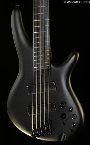 Ibanez Iron Label Bass SRMS625EX Black Flat Bass Guitar (981)