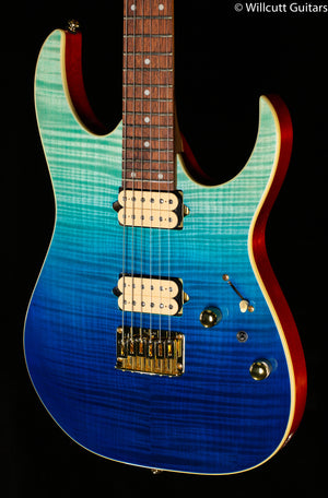 Ibanez High Performance RG421HPFM Blue Reef Gradiant (674)