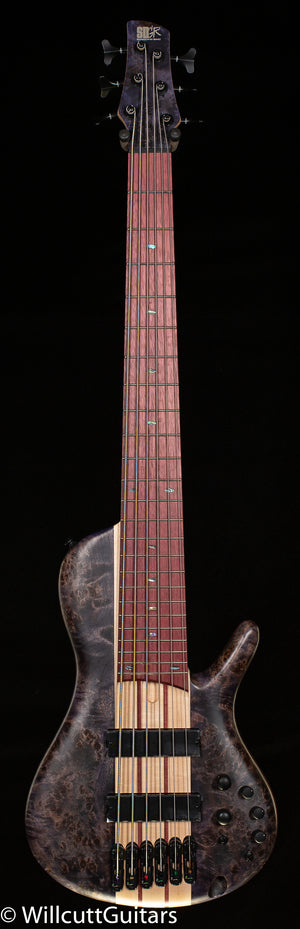 Ibanez Bass Workshop SRSC806 Deep Twilight Flat Bass Guitar