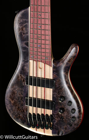 Ibanez Bass Workshop SRSC806 Deep Twilight Flat Bass Guitar