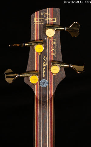 Ibanez Premium SR2600 Cerulean Blue Burst Bass Guitar (618)