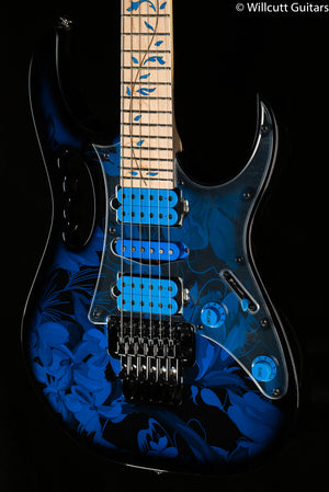 Ibanez Steve Vai Signature JEM77P Blue Floral Pattern (668)