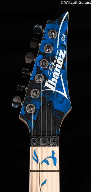 Ibanez Steve Vai Signature JEM77P Blue Floral Pattern (668)