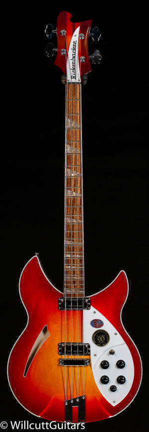 Rickenbacker 90th Anniversary 4005XC Bass Amber FireGlo Bass Guitar
