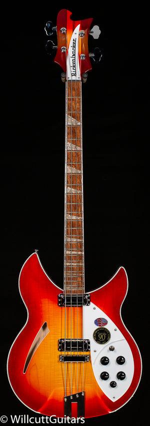 Rickenbacker 90th Anniversary 4005XC Bass Amber FireGlo Bass Guitar