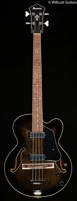 Ibanez Artcore AFB200TKS Hollow Body Bass Transparent Black Sunburst Bass Guitar