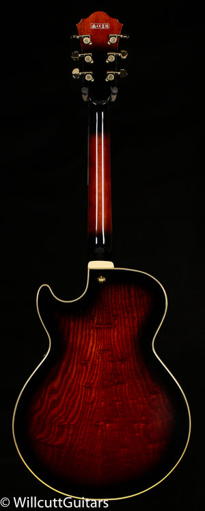 Ibanez AG95QA Artcore Expressionist Dark Brown Sunburst Electric Guitar (787)