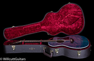 Taylor 214ce DLX LTD Maple/Sitka Trans Blue Top (376)