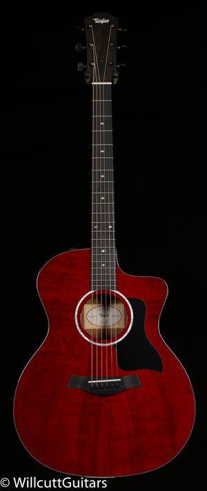 Taylor 224ce DLX LTD Mahogany/Sapele Trans Red (339)