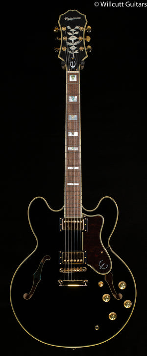 Epiphone Sheraton-II Pro Ebony ProBuckers Coil-Tapping (950)