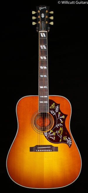 Gibson Custom Shop Willcutt Exclusive Hummingbird Original Heritage Cherry Sunburst Red Spruce top (063)